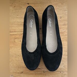 Gabor Women's Classic Black Flats